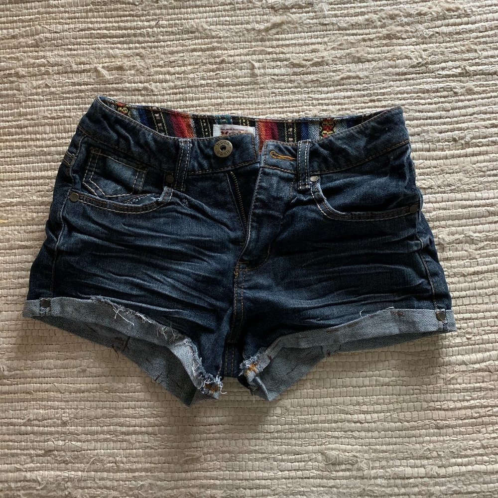 High Waisted Jean Shorts